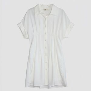 Entro Classic White Collared Shirt